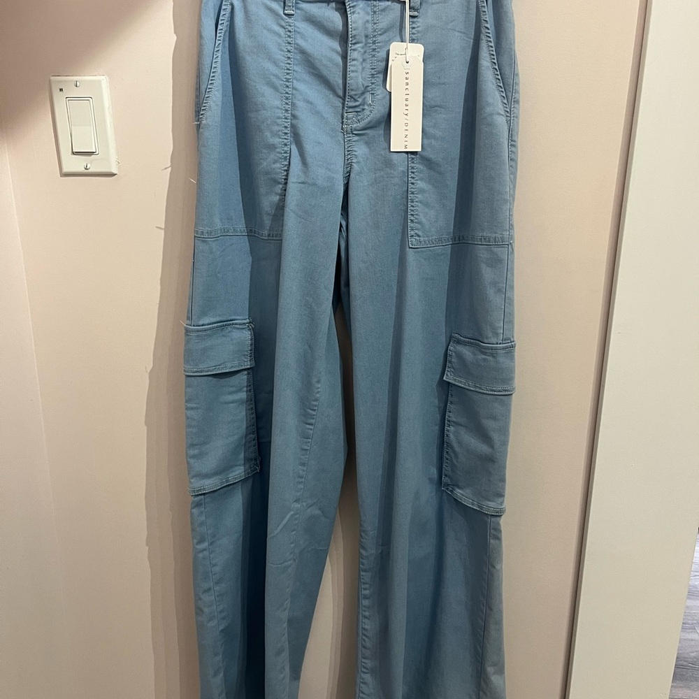 Sanctuary Blue Wide Leg Pants